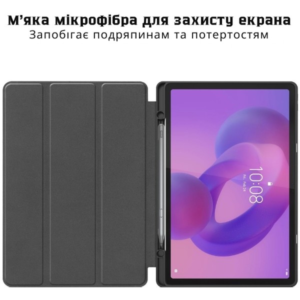 Фото - Чехол для планшета BeCover Flexible TPU Mate с креплением for Lenovo Idea Tab/K11 (2nd Gen) TB336/Xiaoxin Pad (2025) 11" Dark Green (715632)